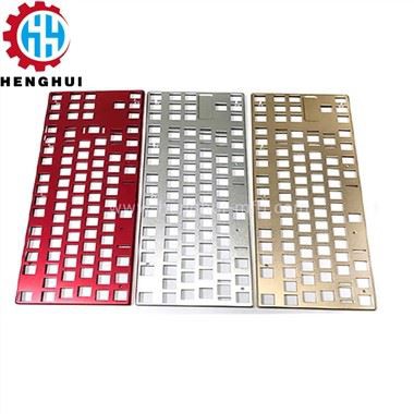 Bahagian Pemesinan Pemotong Laser CNC Aluminium Untuk Papan Kekunci Tablet